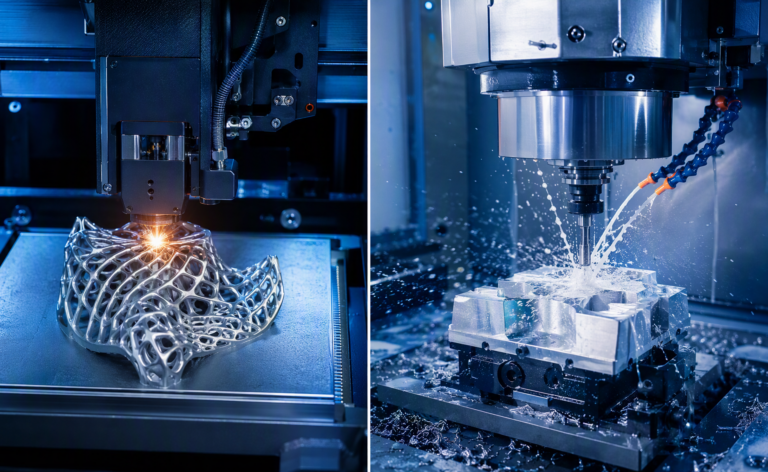 3D Printing vs. CNC Machining: Differences, Applications, and How to Choose the Right Process