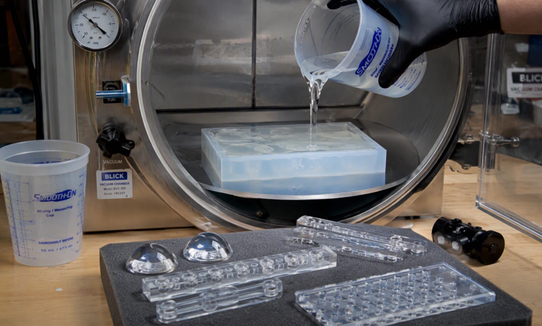 Transparent Parts by Vacuum Casting: Clear Photopolymer Resin vs. Acrylic (PMMA) vs. Polycarbonate (PC)